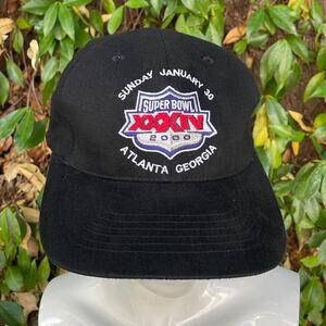 NFL Super Bowl XXXIV Atlanta 2000 Hat Vintage Snapback Cap St. Louis Rams